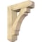Ekena Millwork Merced Craftsman Rough Sawn Bracket w/ Offset Brace, Douglas Fir, 8"W x 30"D x 36"H BKT0806X30X36MRC04RDF - alternate 1